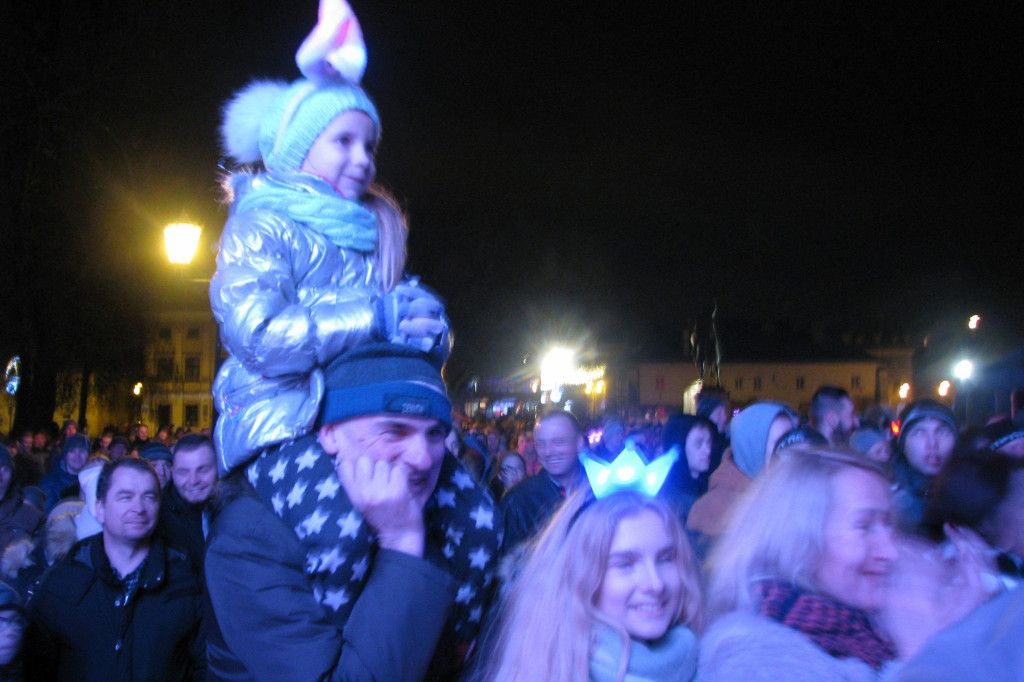 Zamość: Sylwester Pod Pałacem [FOTO, VIDEO]