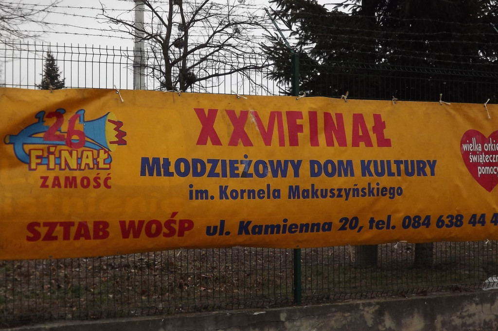Zamość: 26. Finał Wielkiej Orkiestry Świątecznej Pomocy - Jest rekord! Zebrano prawie 173 tysiące złotych! [FOTO]