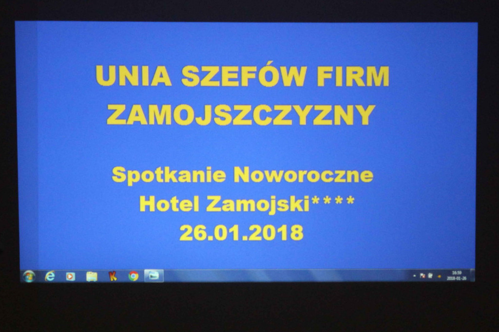 Zamość: Noworoczne spotkanie przedsiębiorców