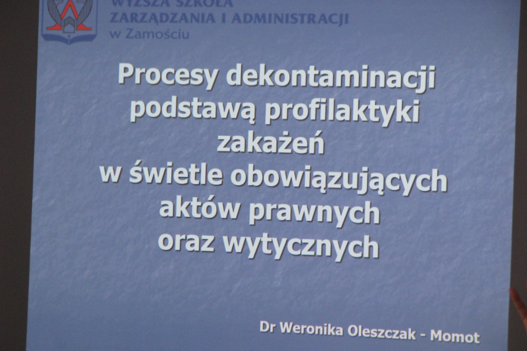 Zamość: Nowe wyzwania w procesach dekontaminacji medycznej