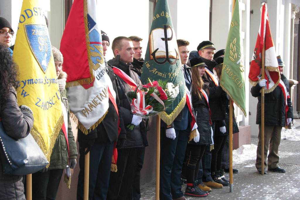 Zamość: Oddali hołd Żołnierzom Wyklętym [FOTO]