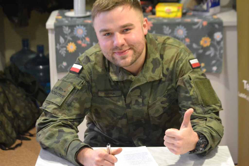 Region: Lubelscy Terytorialsi upamiętnią Żołnierzy Wyklętych oddając krew