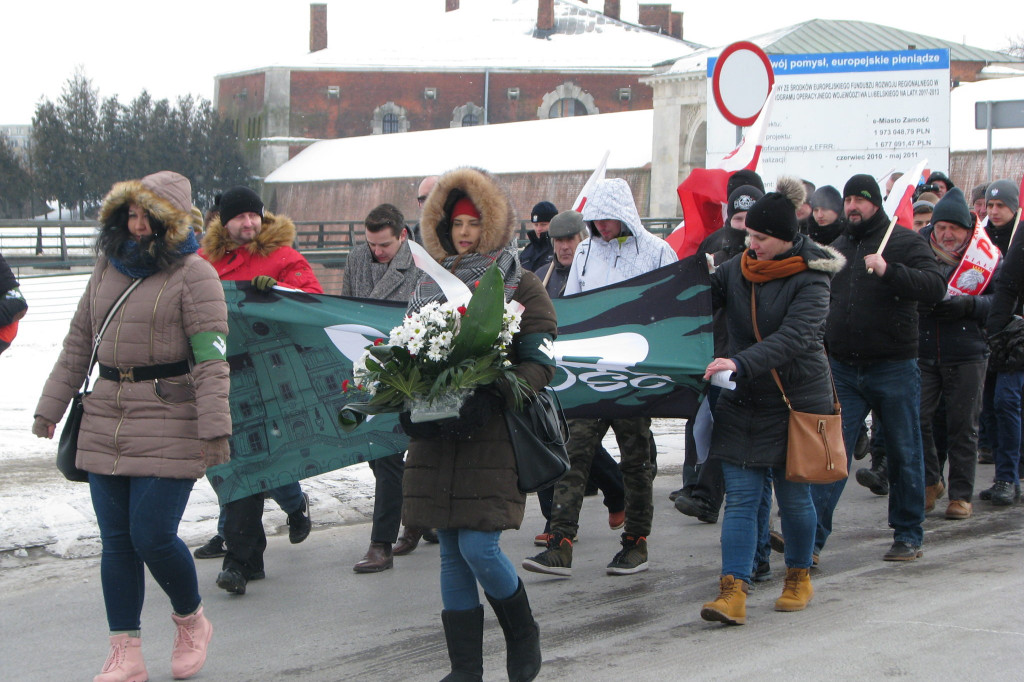 Zamość: Marsz Pamięci Żołnierzy Wyklętych przeszedł ulicami miasta [FOTO]