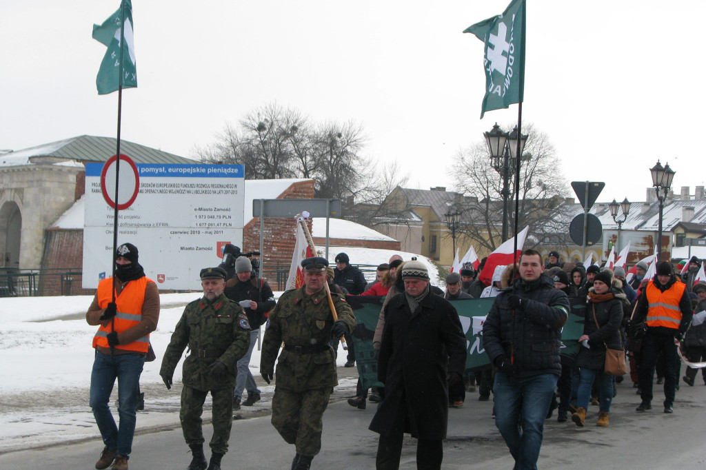 Zamość: Marsz Pamięci Żołnierzy Wyklętych przeszedł ulicami miasta [FOTO]