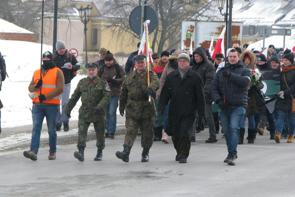 Zamość: Marsz Pamięci Żołnierzy Wyklętych przeszedł ulicami miasta [FOTO]
