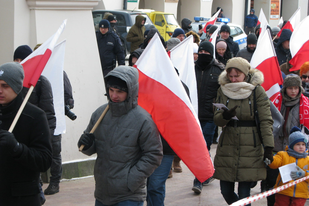 Zamość: Marsz Pamięci Żołnierzy Wyklętych przeszedł ulicami miasta [FOTO]