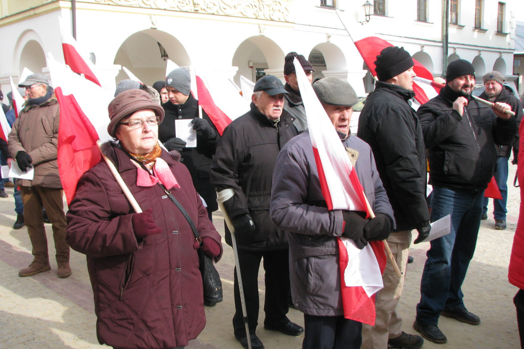 Zamość: Marsz Pamięci Żołnierzy Wyklętych przeszedł ulicami miasta [FOTO]