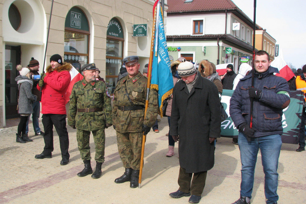 Zamość: Marsz Pamięci Żołnierzy Wyklętych przeszedł ulicami miasta [FOTO]