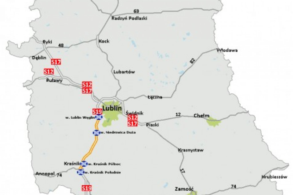 Region: Wykonawcy przyszłej S19 ruszają do pracy