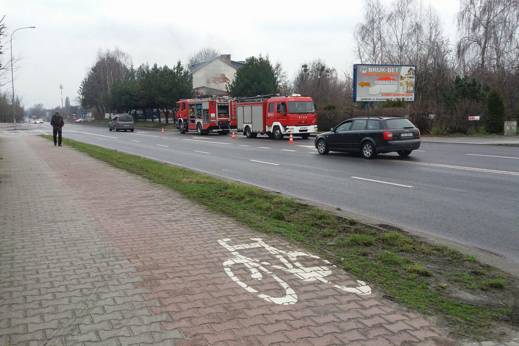 Zamość: Akcja na ul. 1 Maja