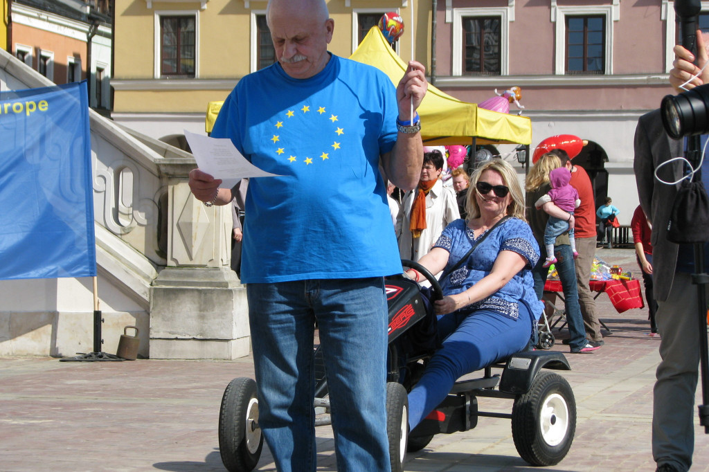 Zamość: Pierwsze urodziny Pulse of Europe