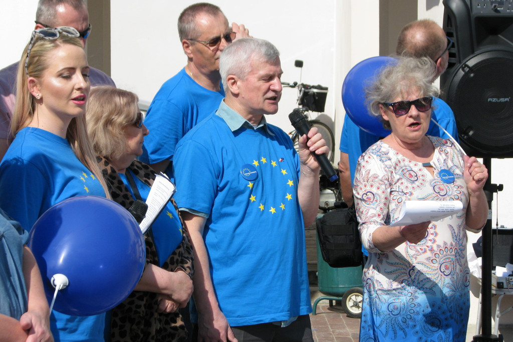 Zamość: Pierwsze urodziny Pulse of Europe