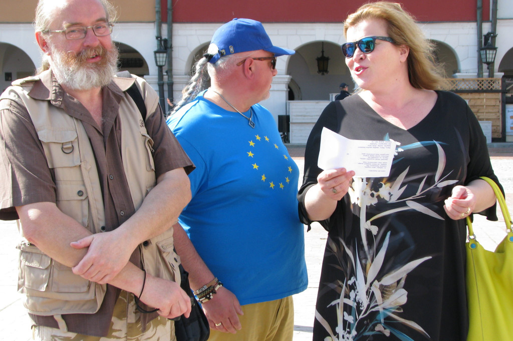 Zamość: Pierwsze urodziny Pulse of Europe