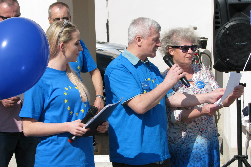 Zamość: Pierwsze urodziny Pulse of Europe
