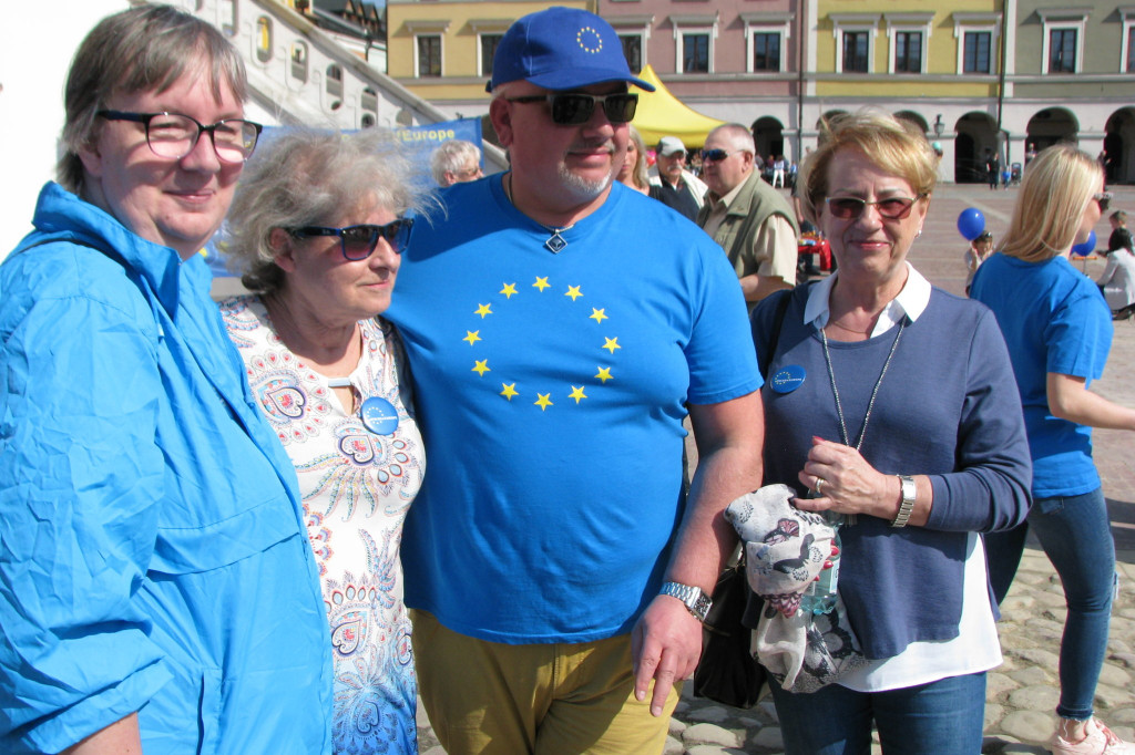 Zamość: Pierwsze urodziny Pulse of Europe