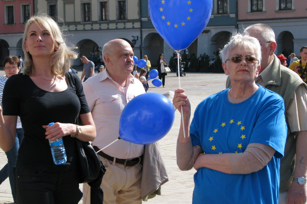 Zamość: Pierwsze urodziny Pulse of Europe