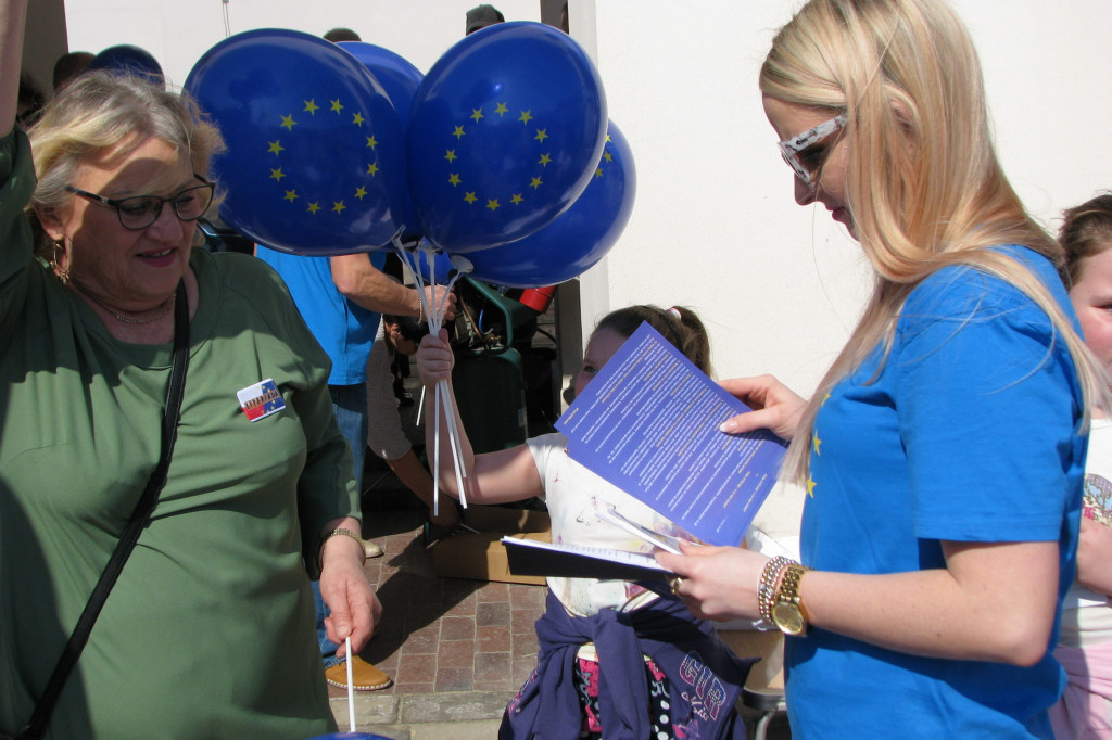Zamość: Pierwsze urodziny Pulse of Europe