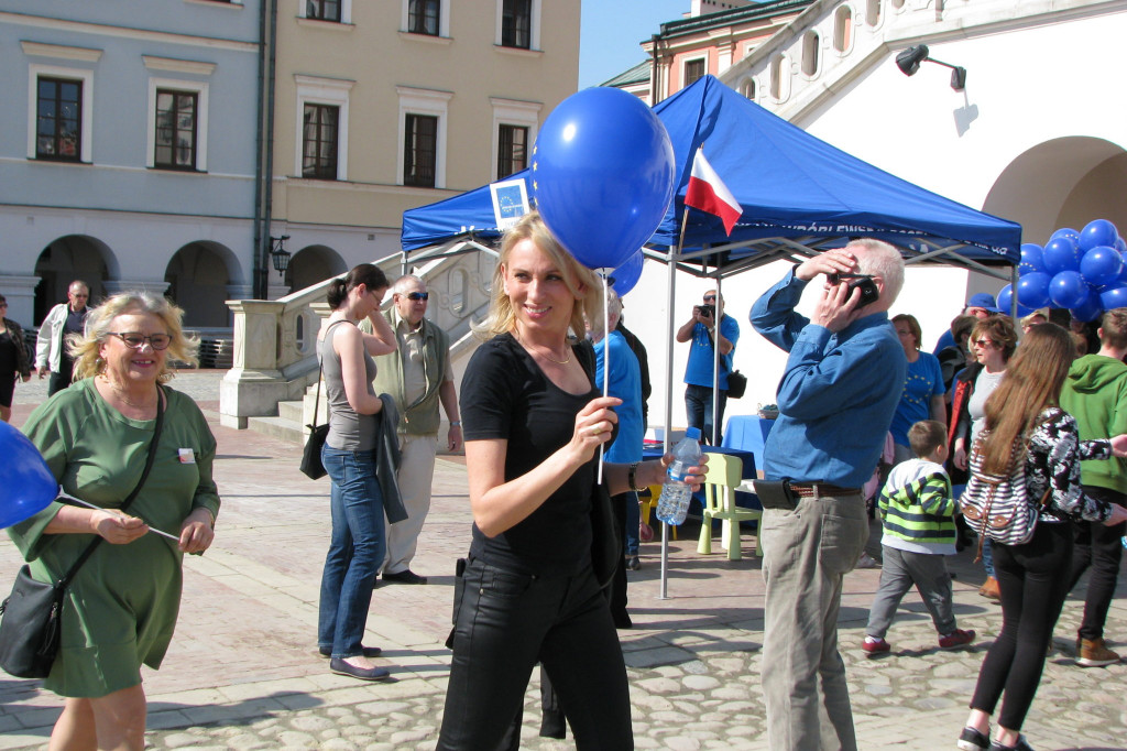 Zamość: Pierwsze urodziny Pulse of Europe
