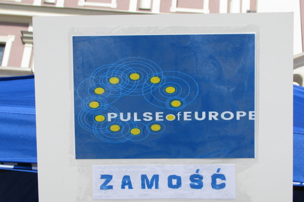 Zamość: Pierwsze urodziny Pulse of Europe