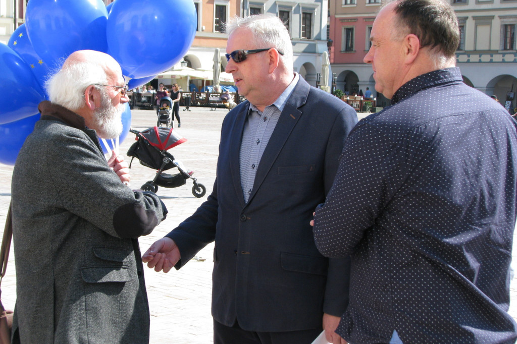 Zamość: Pierwsze urodziny Pulse of Europe