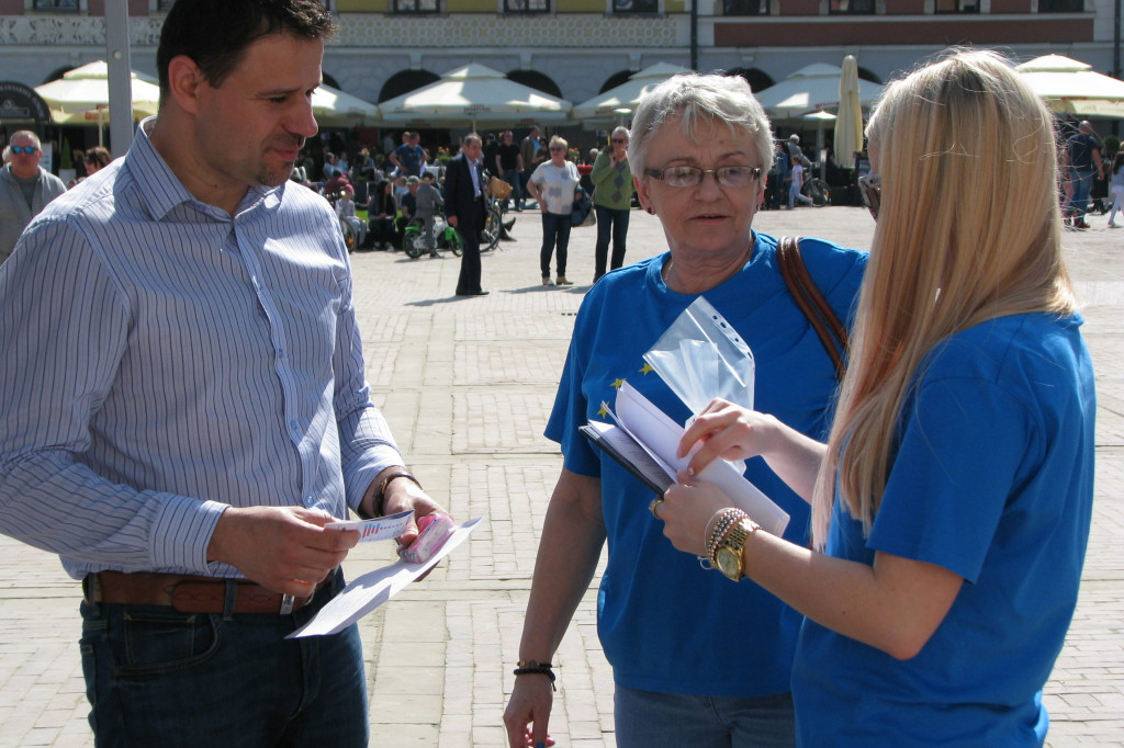 Zamość: Pierwsze urodziny Pulse of Europe