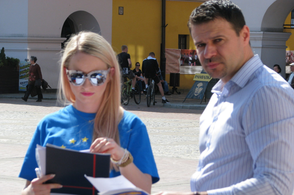 Zamość: Pierwsze urodziny Pulse of Europe