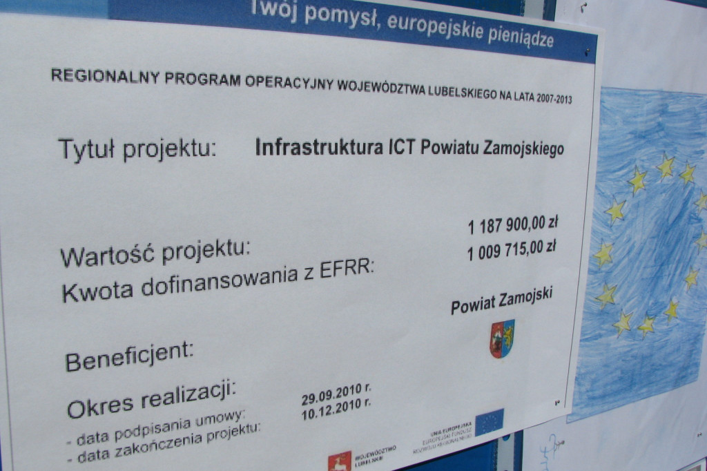 Zamość: Pierwsze urodziny Pulse of Europe