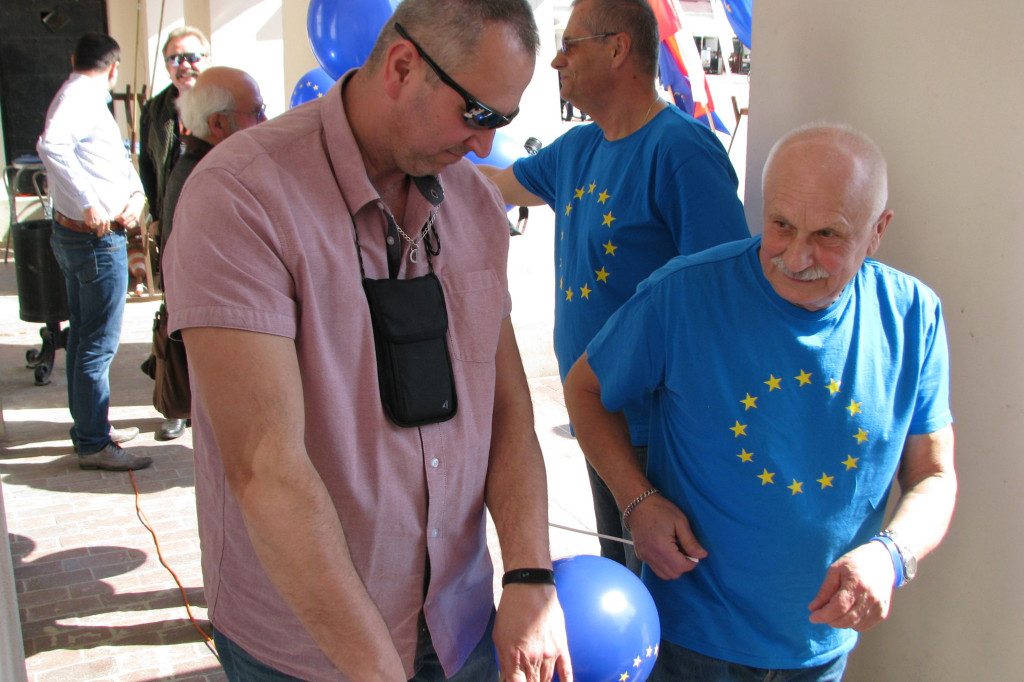 Zamość: Pierwsze urodziny Pulse of Europe