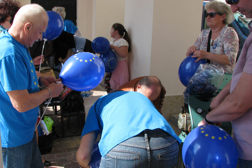 Zamość: Pierwsze urodziny Pulse of Europe