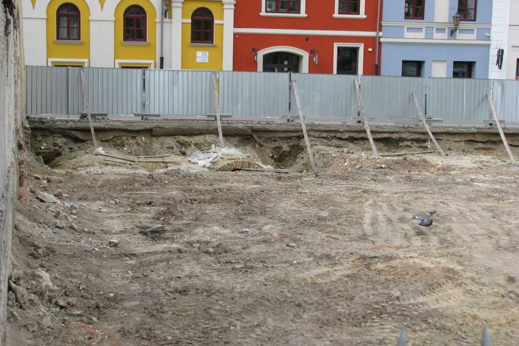 Zamość: Badania archeologiczne na dawnym Zielonym Rynku