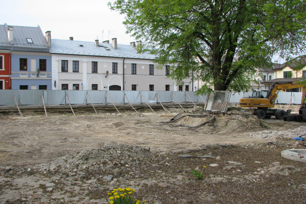 Zamość: Badania archeologiczne na dawnym Zielonym Rynku