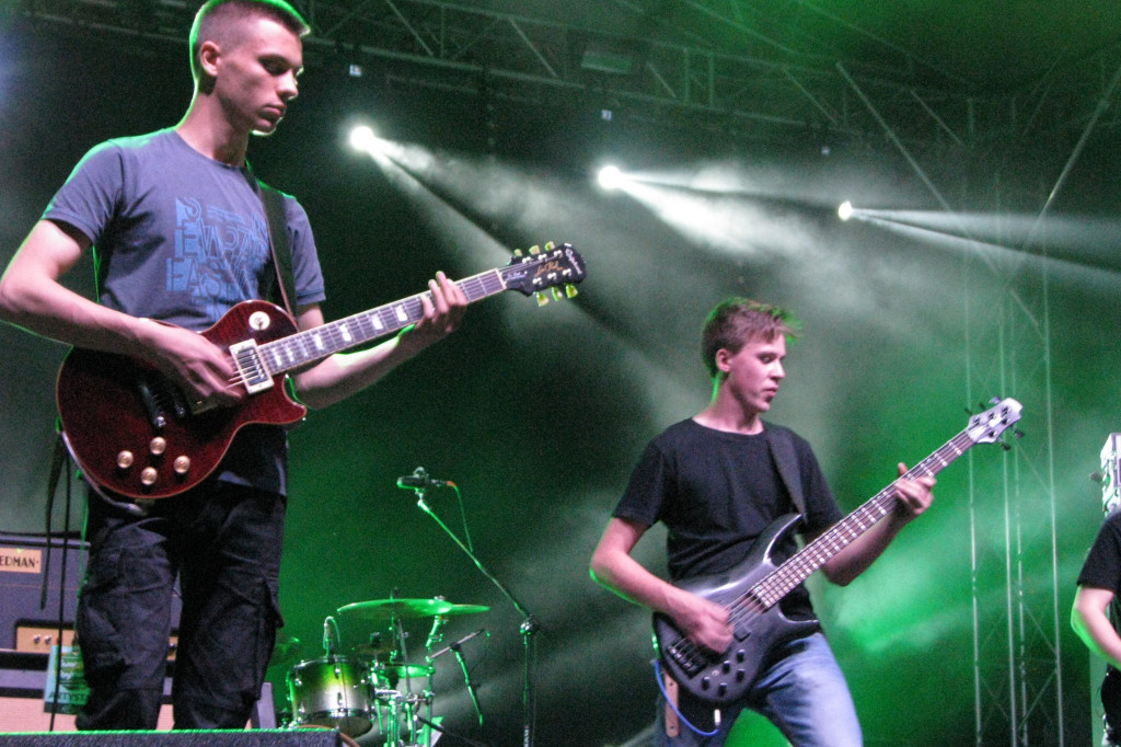 Zamość: Majówka na rockowo - zagrały Naydis, The Broken Knife i Harlem [FOTO]
