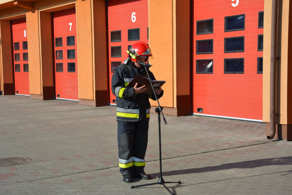 Zamość: Strażacy uczcili Dzień Flagi