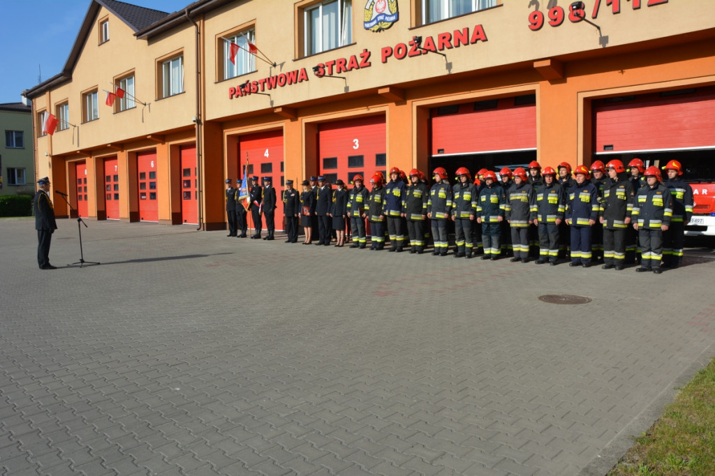 Zamość: Strażacy uczcili Dzień Flagi