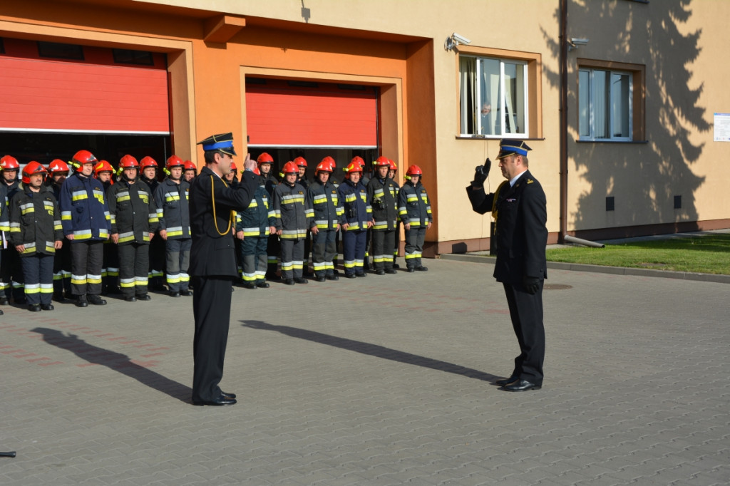 Zamość: Strażacy uczcili Dzień Flagi