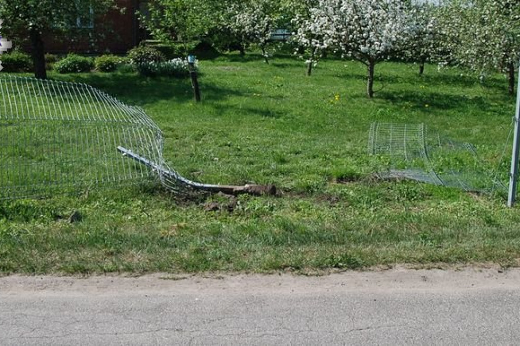 Hrubieszów: Wjechał quadem w płot