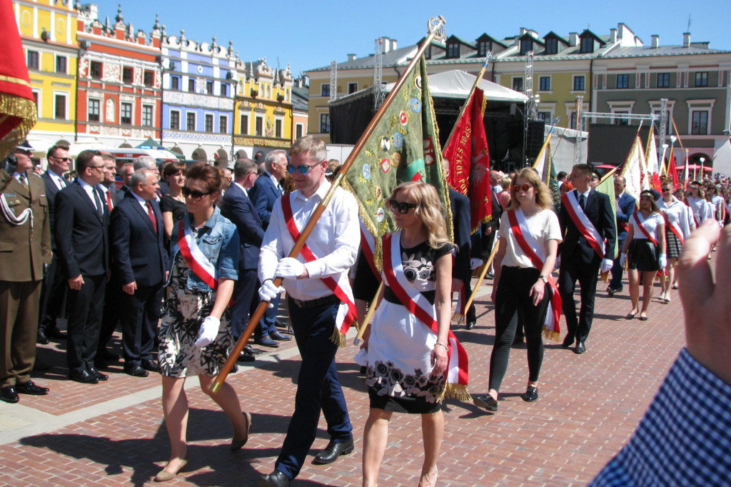 Zamość: Wiwat Konstytucja 3 Maja! [FOTO]