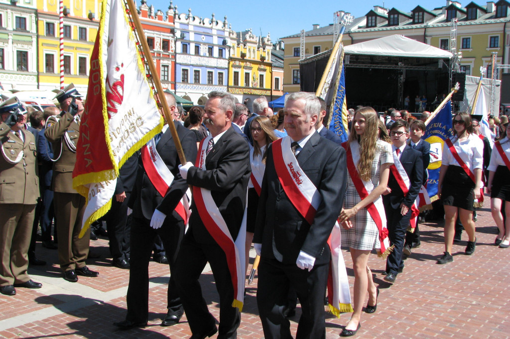 Zamość: Wiwat Konstytucja 3 Maja! [FOTO]