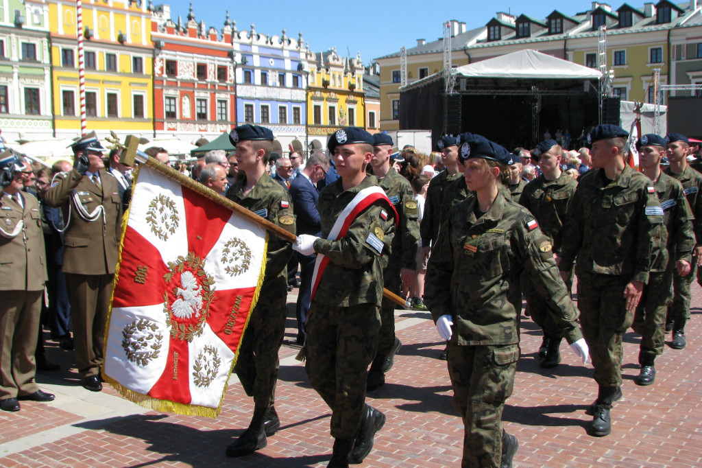 Zamość: Wiwat Konstytucja 3 Maja! [FOTO]