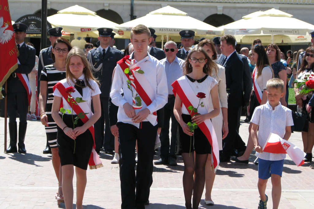 Zamość: Wiwat Konstytucja 3 Maja! [FOTO]