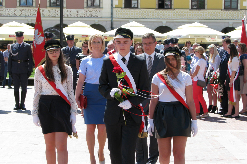 Zamość: Wiwat Konstytucja 3 Maja! [FOTO]
