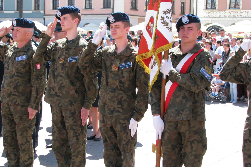 Zamość: Wiwat Konstytucja 3 Maja! [FOTO]