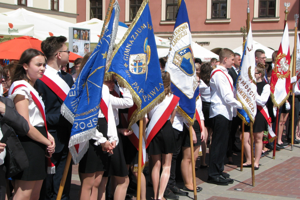 Zamość: Wiwat Konstytucja 3 Maja! [FOTO]