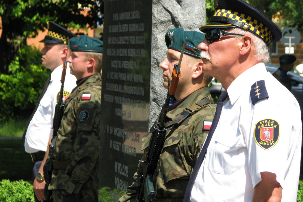 Zamość: 73. rocznica zakończenia II wojny światowej [FOTO]
