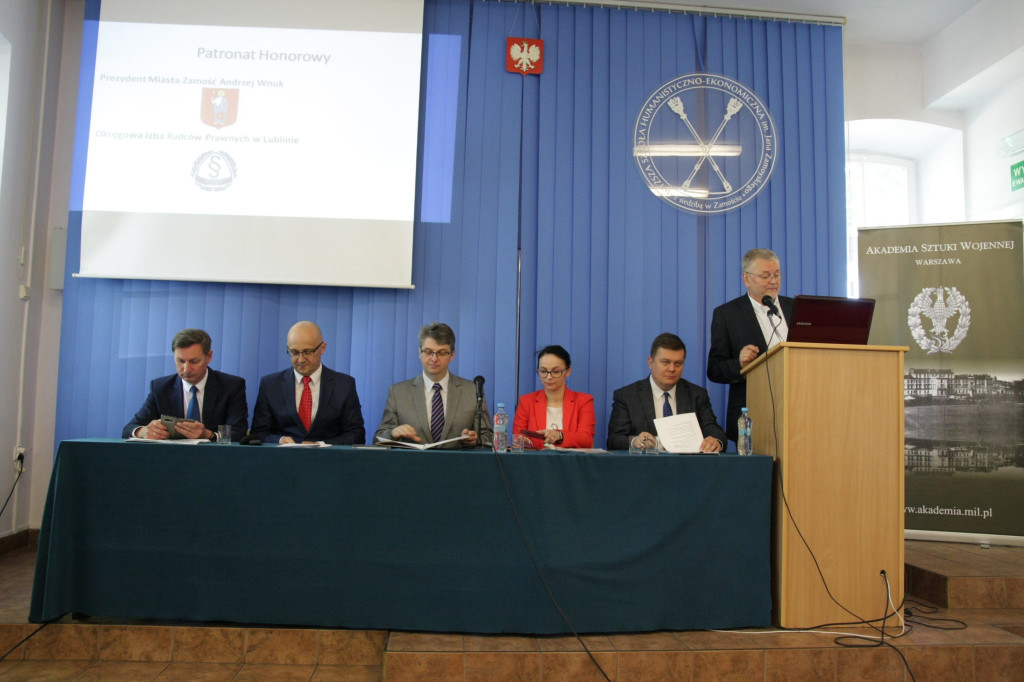 Zamość: Konferencja o systemie bezpieczeństwa na WSHE
