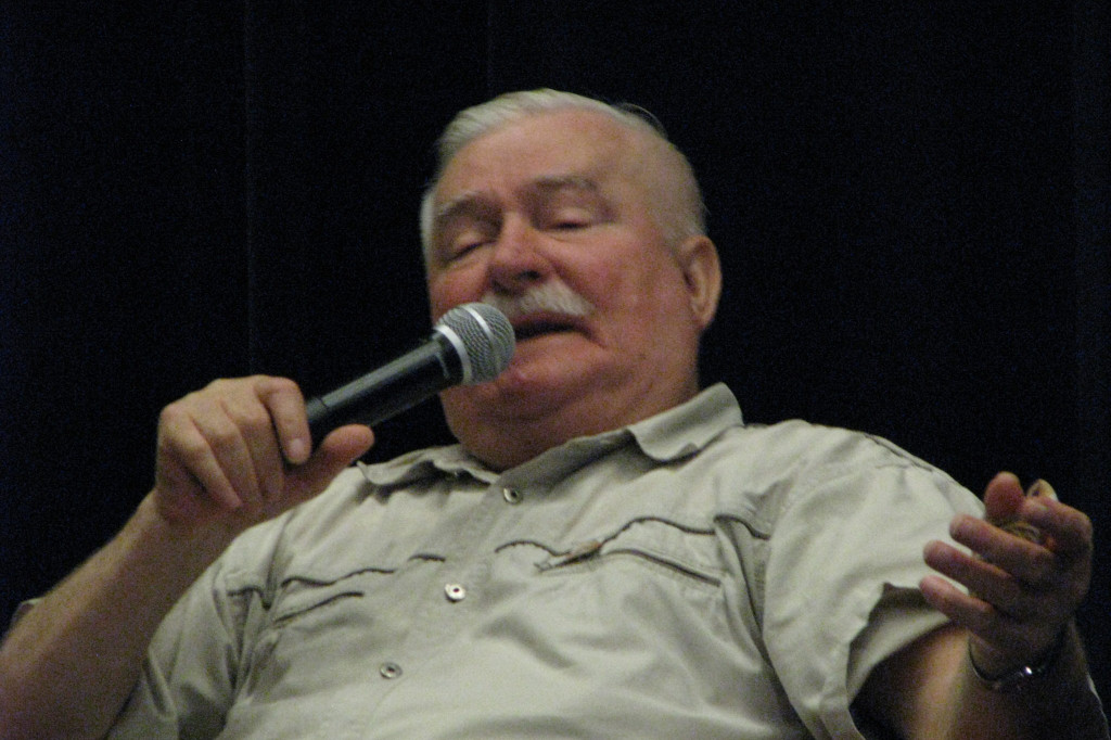 Lech Wałęsa w Zamościu [VIDEO, FOTO]