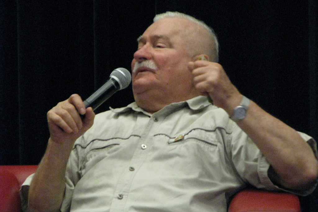 Lech Wałęsa w Zamościu [VIDEO, FOTO]