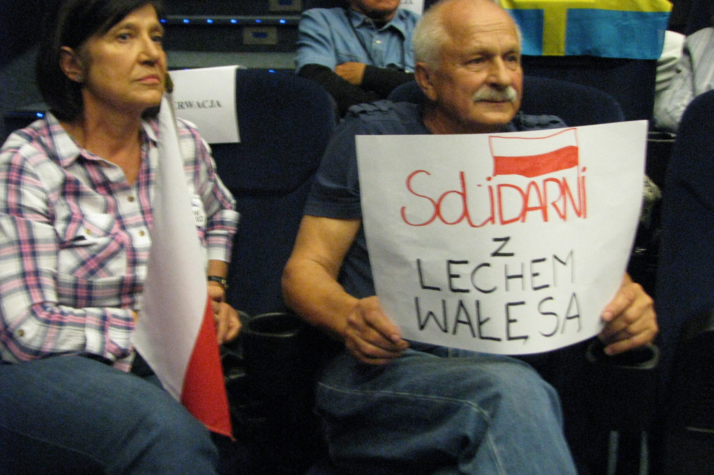 Lech Wałęsa w Zamościu [VIDEO, FOTO]