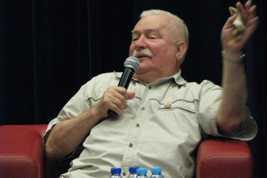 Lech Wałęsa w Zamościu [VIDEO, FOTO]