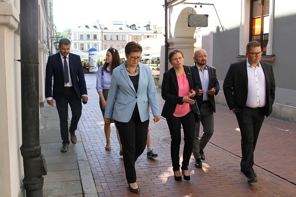Katarzyna Lubnauer w Zamościu [foto] [video]